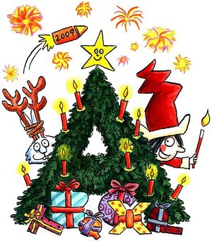 Frohe Weihnachten und einen guten Rutsch!!!